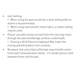 Ironing Pad - Wool 100% - 50cm x 50cm